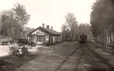 Nora, Järle Järnvägsstationen 1951