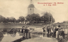 Örebro, Stora Mellösa Öfversvämmning 1910