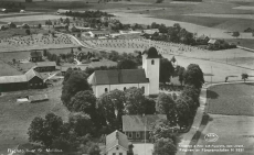 Örebro,  Flygfoto över Stora Mellösa 1946