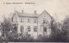 Ludvika, Grängesberg, V Ågrens Handelslokal 1908