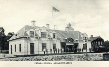 Ludvika, Grängesberg, Frövi Ludvika Järnvägsstation 1911