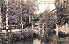Ludvika, Parti från Cassels Park, Grängesberg 1914
