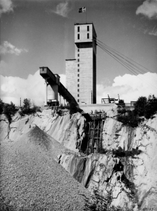 Ludvika, Grängesberg, Gruvområde 1949