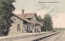 Degerfors Järnvägsstation 1906