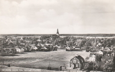 Köping, Utsikt från Bondgårdsberget 1944