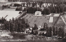 Köping, Flygfoto över Semesterhemmet Björkliden 1940