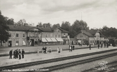 Ludvika, Järnvägshotellet och Stationshuset