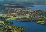 Flygbild över Ludvika