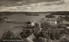 Smedjebacken, Utsikt från Kyrktornet, Söderbärke 1941