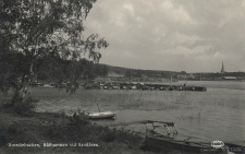 Smedjebacken, Båthamnen vid Sandåsen 1937