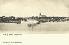 Parti af Hamnen, Smedjebacken 1904