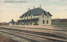 Smedjebacken, Järnvägsstation 1936