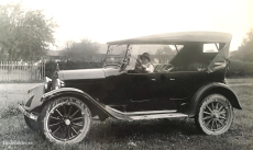En biltur i Smedjebacken 1924