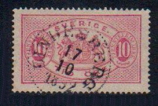Lindesberg Frimärke 17/10 1832