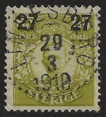 Lindesberg Frimärke 29/3  1919