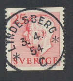 Lindesberg Frimärke 3/4 1954