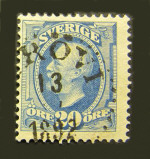 Frövi Frimärke 1892