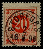 Storfors Frimärke 2/8 1890