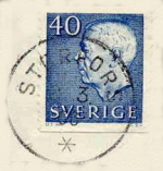 Storfors Frimärke 3/3 1966
