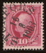 Storfors Frimärke 16/8 1903