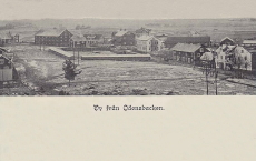 Örebro, Vy från Odensbacken 1901