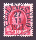 Fellingsbro Frimärke 27/11 1901