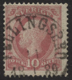 Fellingsbro Frimärke 11/1 1889