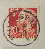Fellingsbro Frimärke 14/4 1947