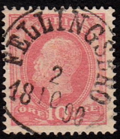 Fellingsbro Frimärke 2/10 1890