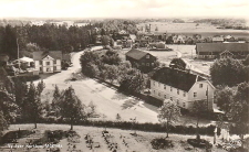 Sala, Möklinta, Vy över Kyrkyn 1954