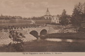 Sala, Vy av vagnsbron med Kyrkan, Väster Färnebo
