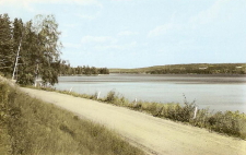 Öskevik, Öskeviksby, Sjön Usken vid Salsboda
