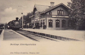 Borlänge Järnvägsstationen 1902