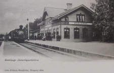 Borlänge Järnvägsstation 1902