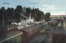 Borlänge Järnvägsstation 1917