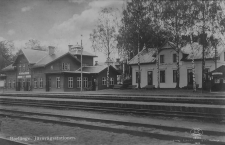 Borlänge, Järnvägsstationen 1924