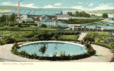 Borlänge, Kvarnsvedens Papperbruk 1904