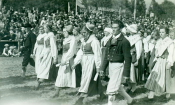 Borlänge, Rommehed Lantbruksmötet, Parad 1939
