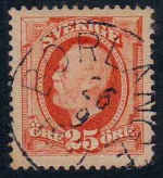 Borlänge Frimärke 26/9 1911