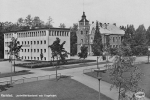Karlstad, Lantmäterikontoret och Tingshuset 1945