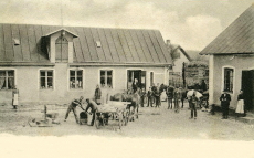 Karlstad, Elvsbacka Gårdsinteriör 1902