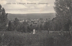 Karlstad, Utsikt från Lillberget, Munkerud, Vermland