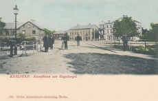 Karlstad, Kanalbron och Hagatorget 1905