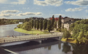 Karlstad, Teatern och Bron 1952