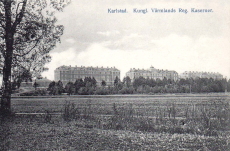 Karlstad, Kungliga Värmlands Regemente, Kaserner