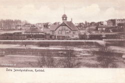 Östra Jernvägsstationen. Karlstad 1917