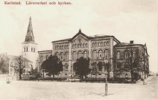 Karlstad, Läroverket och Kyrkan 1909