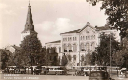 Karlstad, Kyrkan och Läroverket 1943