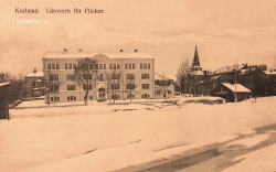 Karlstad, Läroverk för flickor 1917