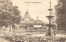 Karlstad Stadsträdgården 1912